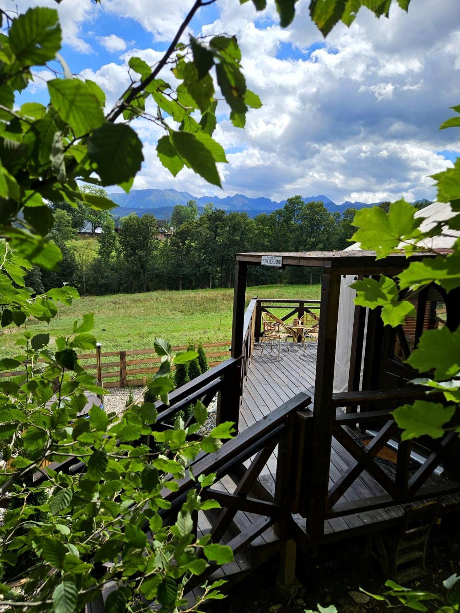 Jurta Na Wypasie - Luksusowy Namiot Z Widokiem Na Gory - Jacuzzi, Sauna, Split Ac, Private, Star View Zakopane Exterior foto